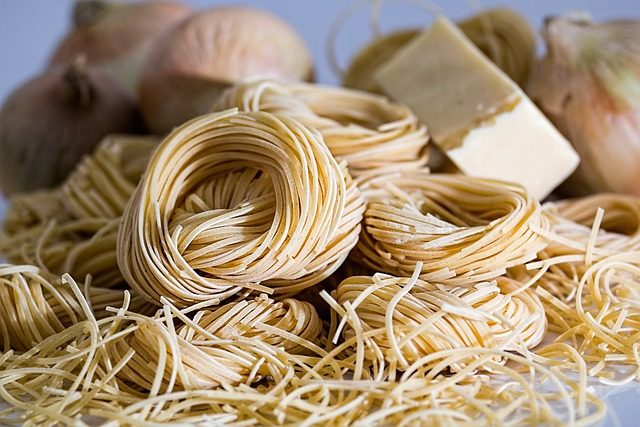 pasta, spaghetti, noodles