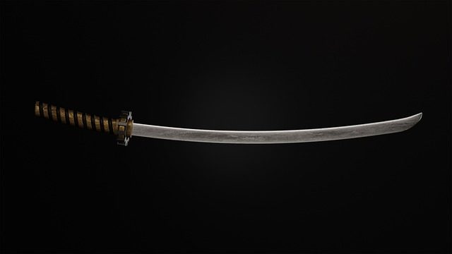 katana, sword, weapon