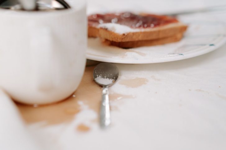 Photo by cottonbro studio: https://www.pexels.com/photo/spoon-with-sugar-on-coffee-spill-on-table-7702454/