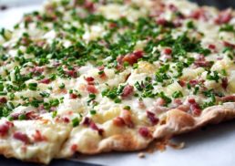 How to Make the Perfect Flammkuchen – German Pizza with Bacon and Onions