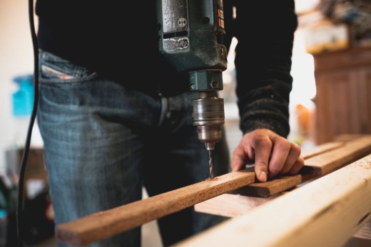 Photo by Thijs van der Weide: https://www.pexels.com/photo/man-holding-wooden-stick-while-drilling-hole-1094767/
