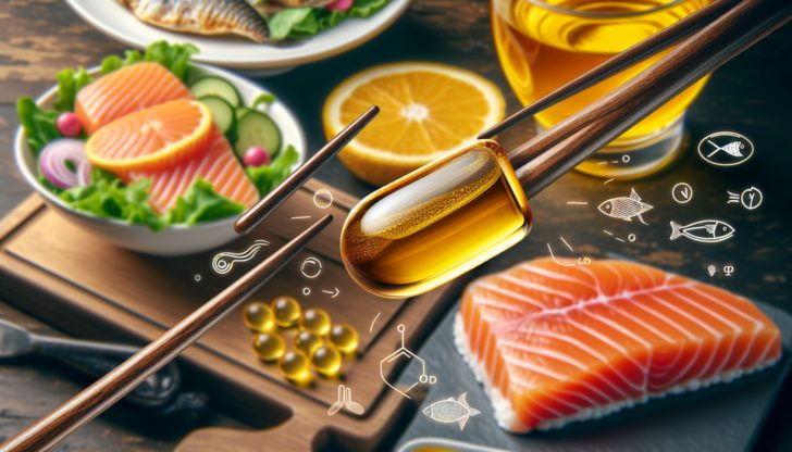 Illustration of incorporating cod liver oil into diet