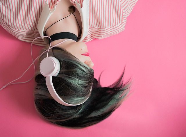 girl, music, full hd wallpaper