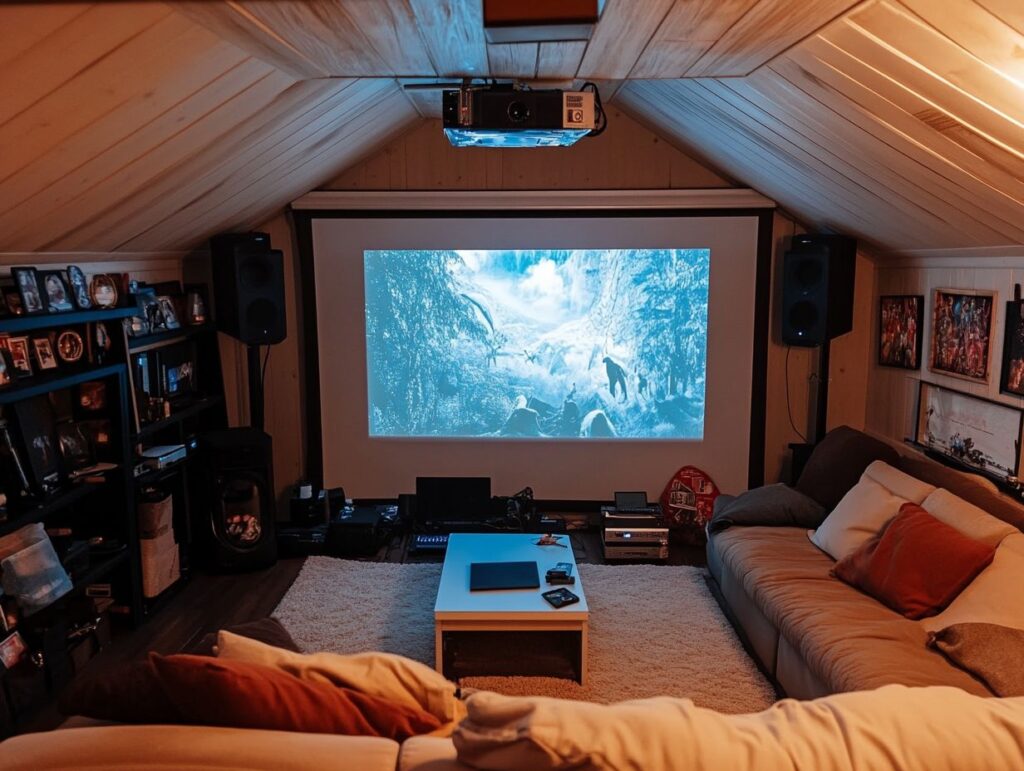 how to set up the perfect projector and screen for any space o2 How to Set Up the Perfect Projector and Screen for Any Space