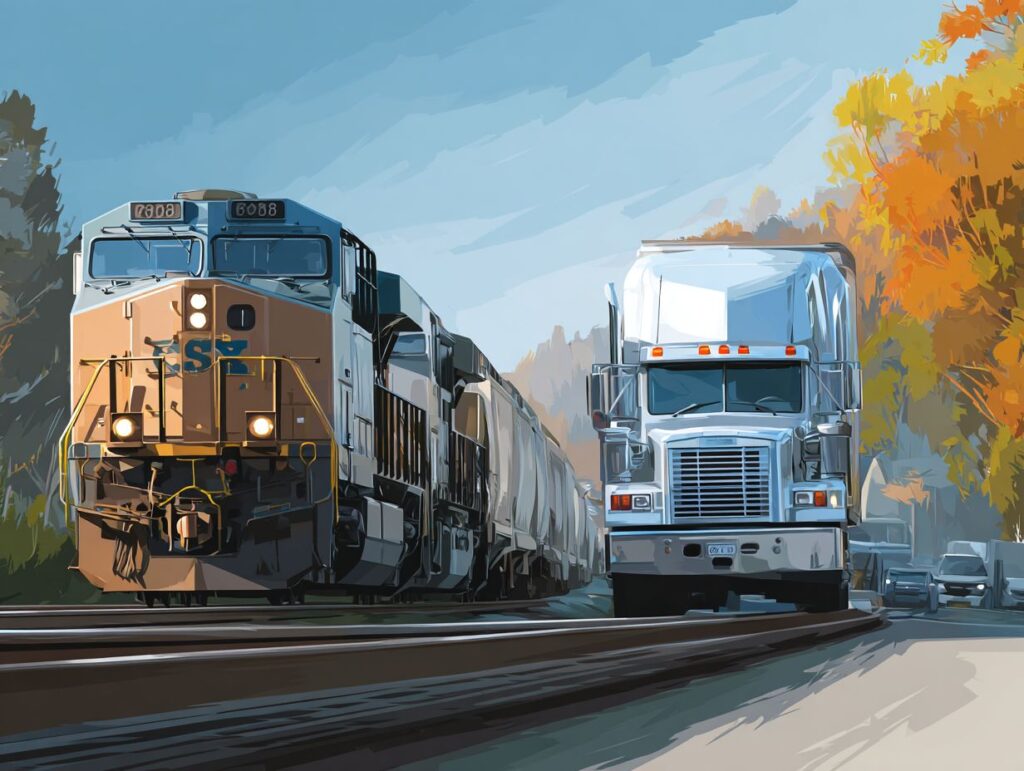 rail vs truck freight which shipping method is right for your supply chain Bg Rail vs. Truck Freight: Which Shipping Method Is Right for Your Supply Chain