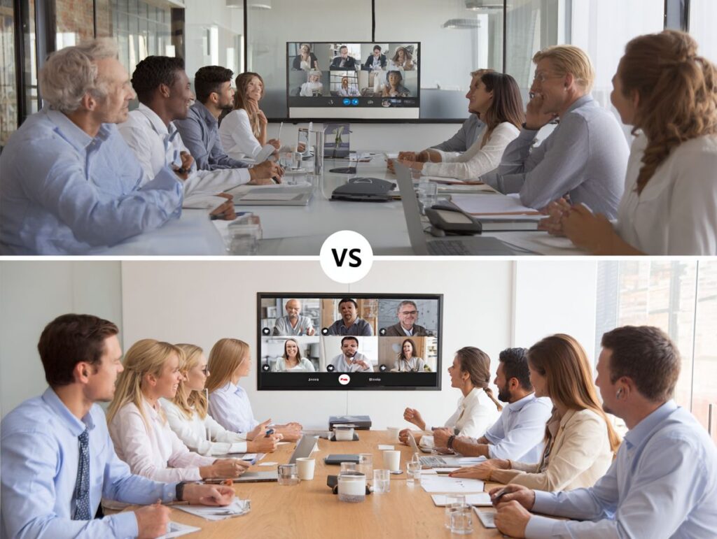 teleconferencing vs video conferencing key differences explained kn Teleconferencing vs. Video Conferencing: Key Differences Explained