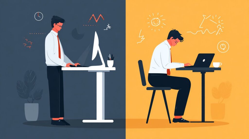 standing desks vs traditional desks which one boosts productivity MC Standing Desks vs. Traditional Desks: Which One Boosts Productivity?