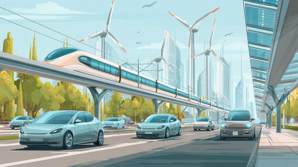 the future of transportation evs high speed rail sustainable travel nE The Future of Transportation: EVs, High-Speed Rail & Sustainable Travel