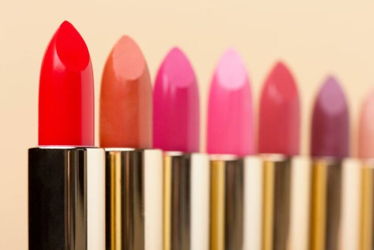 lipstick shades arrangement Best Lipsticks, Liners & Glosses for a Flawless Pout